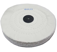 disco blanco de cuero de pulir